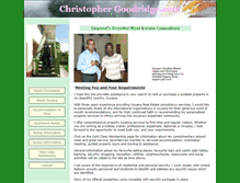 Tablet Screenshot of christophergoodridge.com